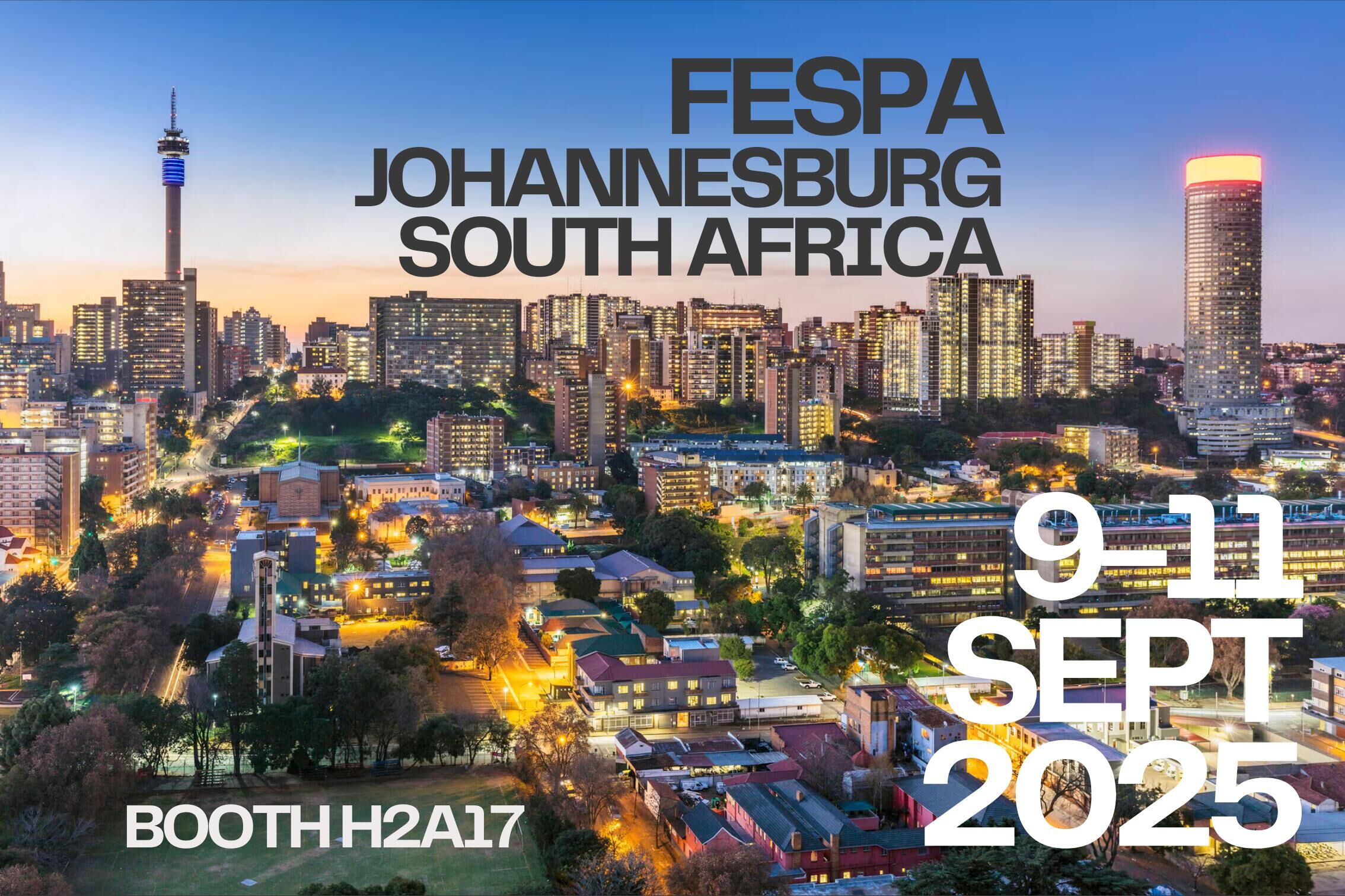 Faspa Africa MMXXV September 9-11 Johannesburg, South Africa H2A17